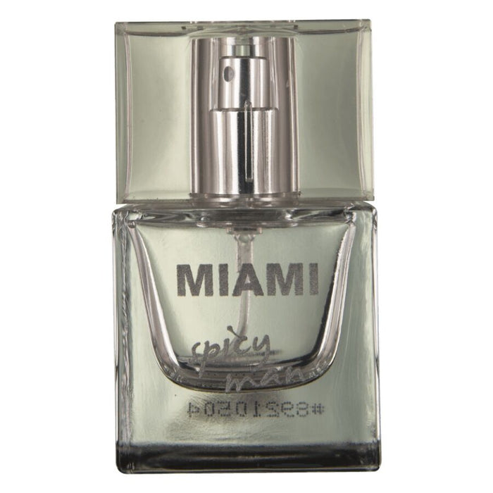 Hot - Perfume Con Feromonas Miami Spicy Hombre 30 Ml