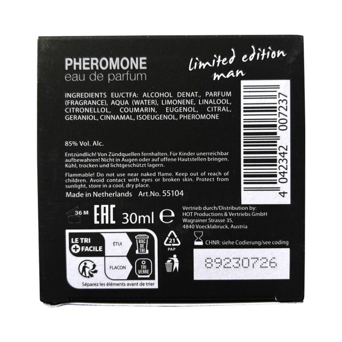 Hot - Pheromone Perfume Dubai Edición Limitada Hombre 30 Ml