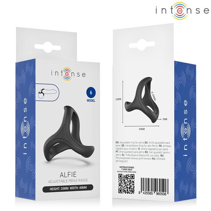 Intense - Alfie Anillo Triple Ajustable Modelo 6