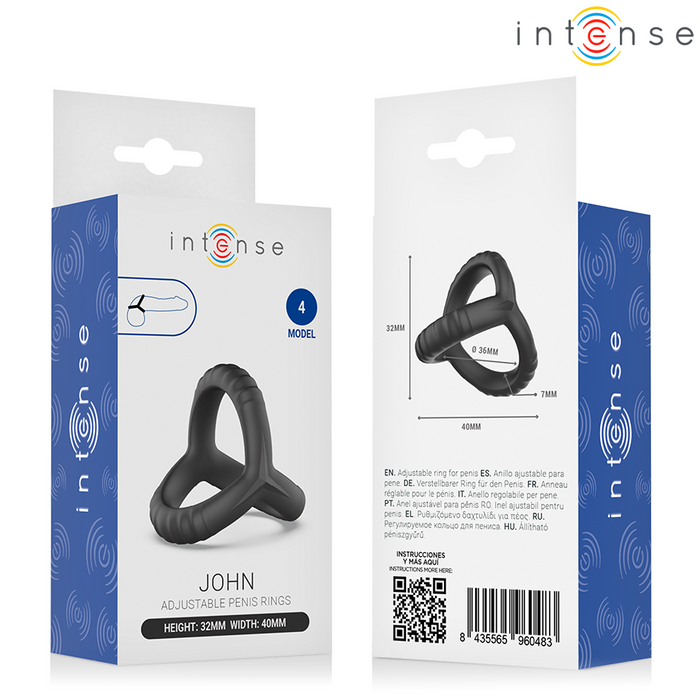 Intense - John Anillo Triple Ajustable Modelo 4