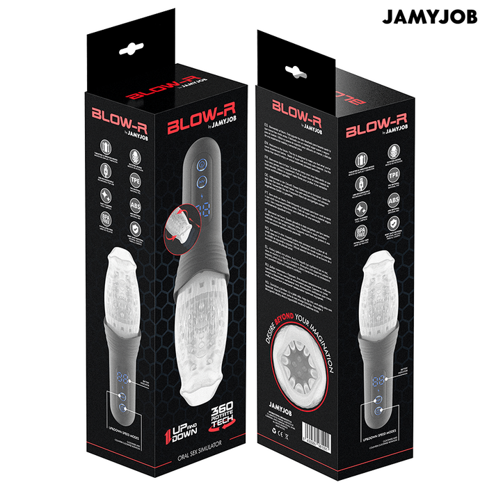 Jamyjob - Blow-r Masturbador Con Thrusting Y Rotación