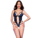 Chilirose - Cr 4889 Body Floral Azul L/xl