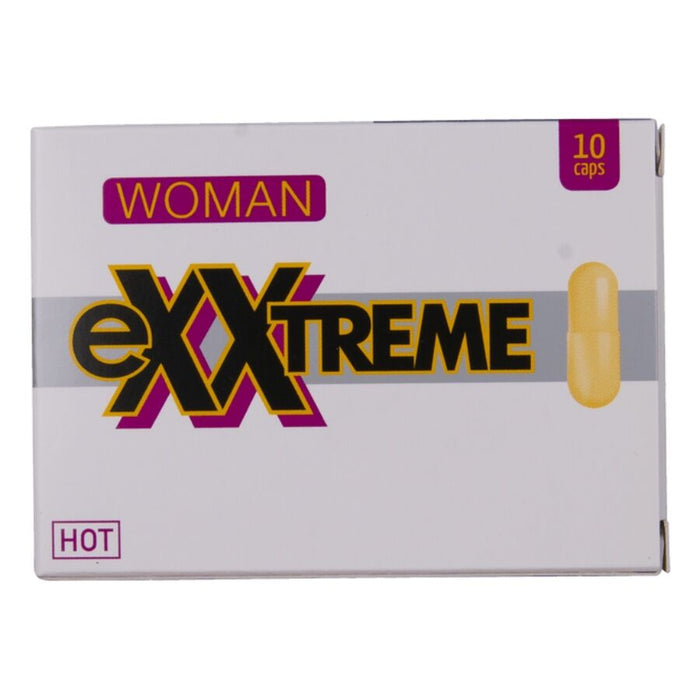 Hot - Exxtreme Cápsulas Líbido Mujer 10 Unidades