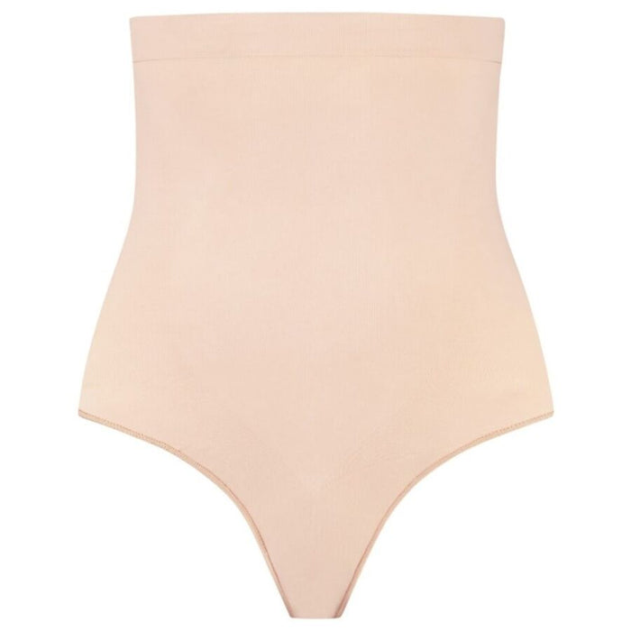 Bye-Bra - Tanga De Talle Alto Sin Costuras Beige Talla L