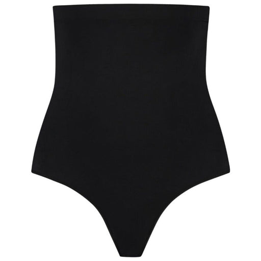 Bye-bra - Tanga De Talle Alto Sin Costuras Negro Talla Xl