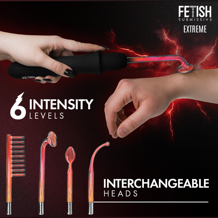 Fetish Submissive - Vibrador Wand Electroestimulación Alta Frecuencia
