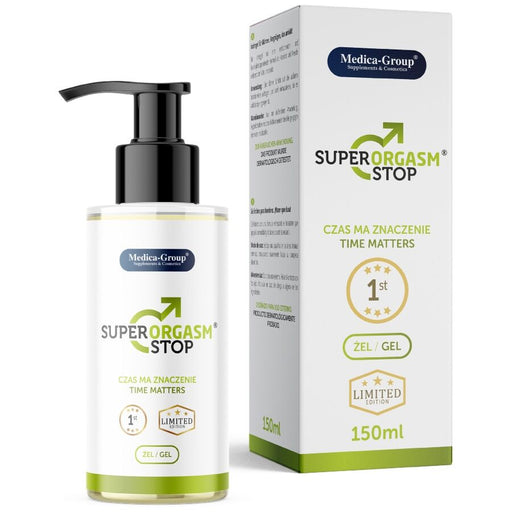 Medica Group - Súper Orgasm Stop Gel Íntimo Para Hombre 150 Ml