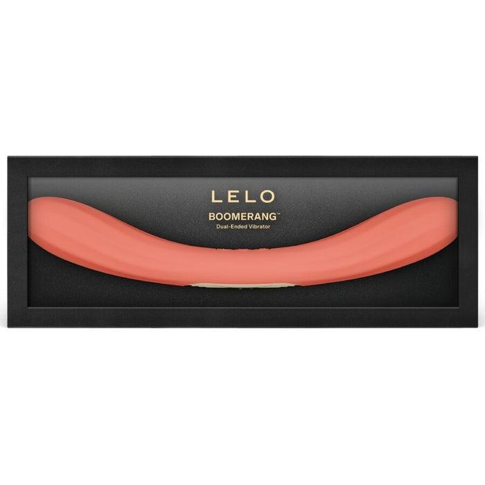 Lelo - Boomerang Vibrador De Doble Extremo Rojo Coral