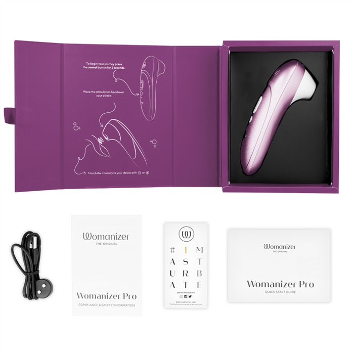Womanizer - Pro Vibrant Estimulador De Clítoris Lila