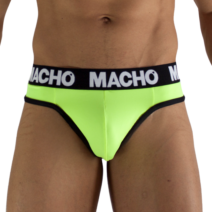 Macho - Mtg001 Tanga Amarillo Fluor S