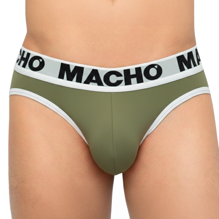 Macho - Mch013 Slip Verde Militar M