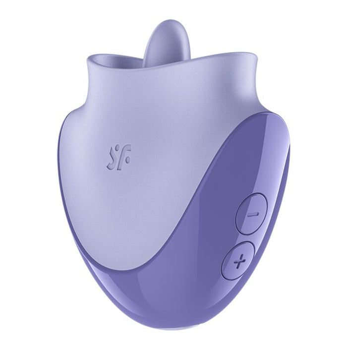 Satisfyer - Tongue Dancer Estimulador Clitoriano Con Vibración Y Pulsaciones Lila