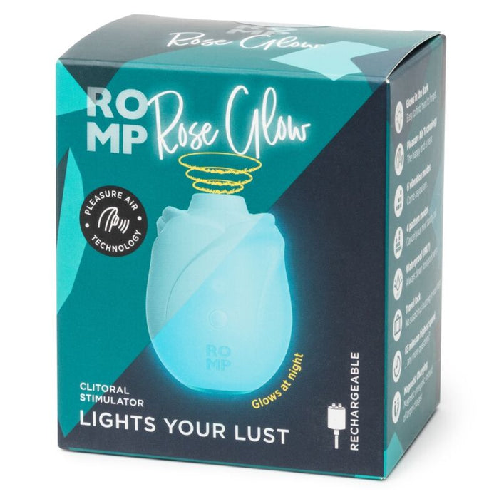 Romp - Rose Glow Succionador De Clítoris Brillante En La Oscuridad