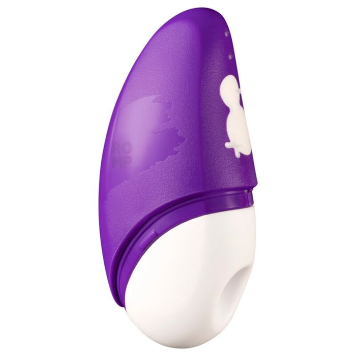 Romp - Free Estimulador De Clítoris Con Tapa 10 Niveles Recargable Morado