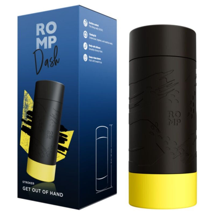 Romp - Dash Masturbador Masculino Con Control De Succión 20 Cm
