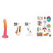 Romp - Dizi Dildo Silicona Con Ventosa Tricolor 18 Cm
