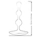 Romp - Amp Purple Bolas Anales Flexibles De Silicona 12,5 Cm Morado