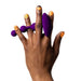 Romp - Amp Purple Bolas Anales Flexibles De Silicona 12,5 Cm Morado