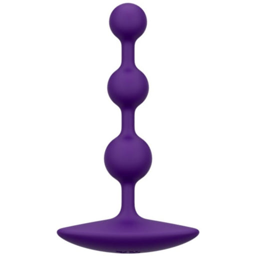 Romp - Amp Purple Bolas Anales Flexibles De Silicona 12,5 Cm Morado