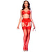 Chilirose - Cr 4895 Conjunto 5 Piezas Rojo L