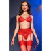 Chilirose - Cr 4895 Conjunto 5 Piezas Rojo Xl
