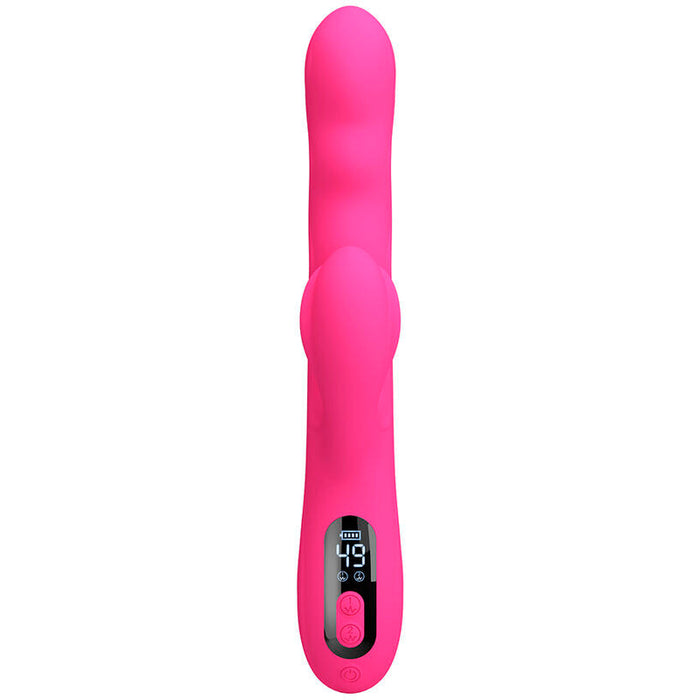 Pretty Love - Winters Vibrador Rabbit Multifunción Con Pantalla Led Rosa