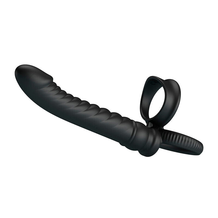 Pretty Love - Merritt Vibrador Anal Con Anillo Y Vibración Negro