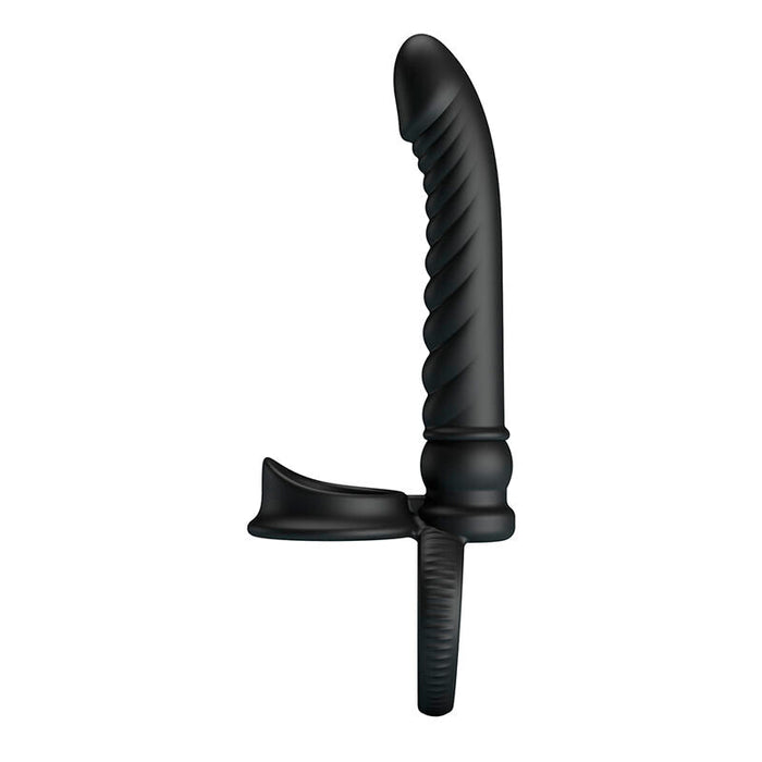Pretty Love - Merritt Vibrador Anal Con Anillo Y Vibración Negro