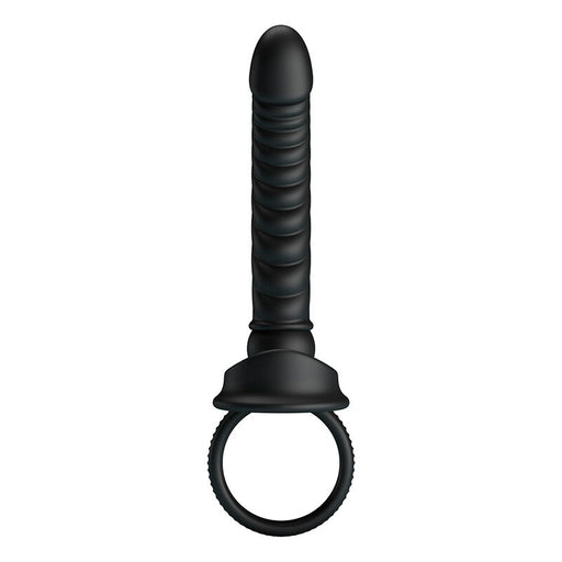 Pretty Love - Merritt Vibrador Anal Con Anillo Y Vibración Negro