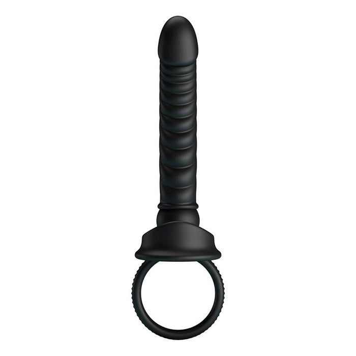 Pretty Love - Merritt Vibrador Anal Con Anillo Y Vibración Negro