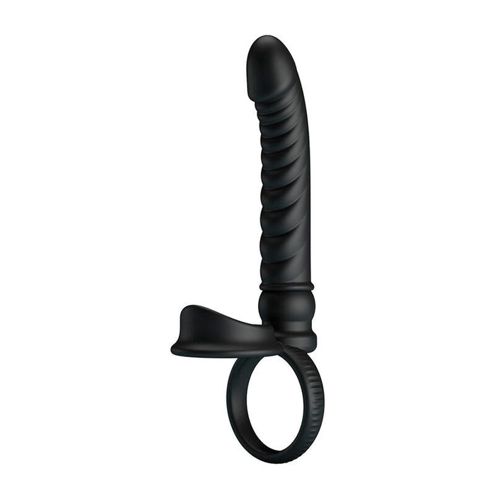 Pretty Love - Merritt Vibrador Anal Con Anillo Y Vibración Negro