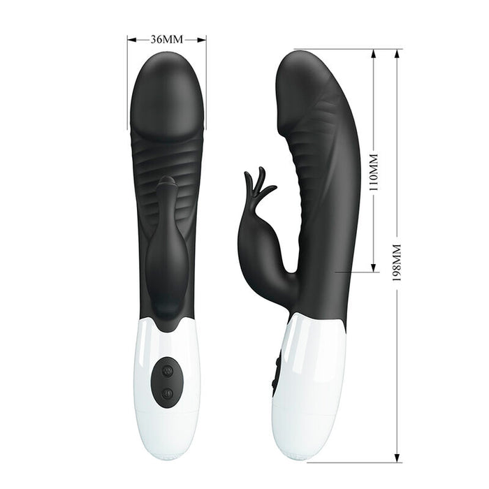 Pretty Love - Rasmussen Vibrador Rabbit 30 Funciones Negro