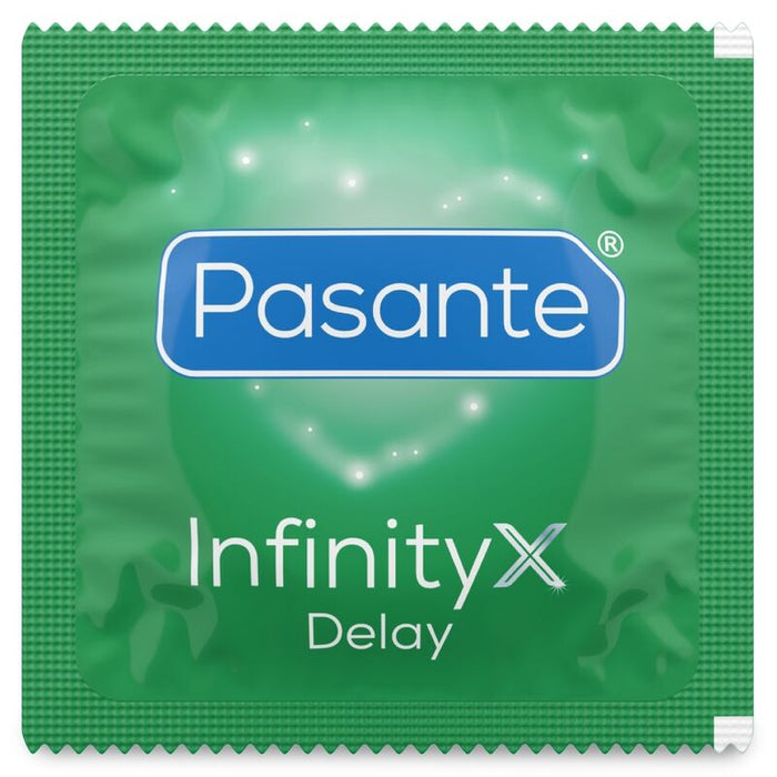 Pasante - Delay Infinity Preservativos Retardantes Caja 144 Unidades
