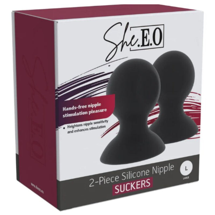She.E.O - Succionadores De Pezones De Silicona L