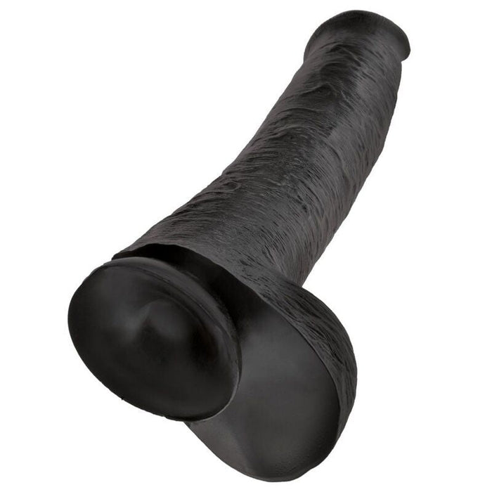 King Cock - Pene Realistico Con Testiculos 34.2 Cm Negro