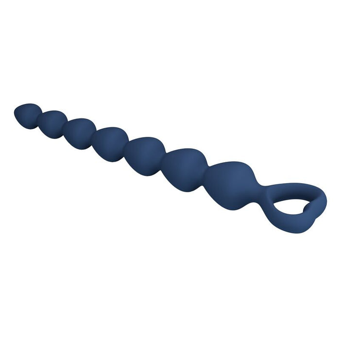 Mr Play - Bolas Anales Y Plug Anal Silicona Azul 26,7 Cm