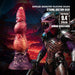 Power Monsters - Savage Beastlord Dildo Fantasía Tricolor 24 Cm Ø 5 Cm