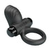 Pretty Love - Anillo Vibrador Para Pene Adrien 10 Funciones Negro