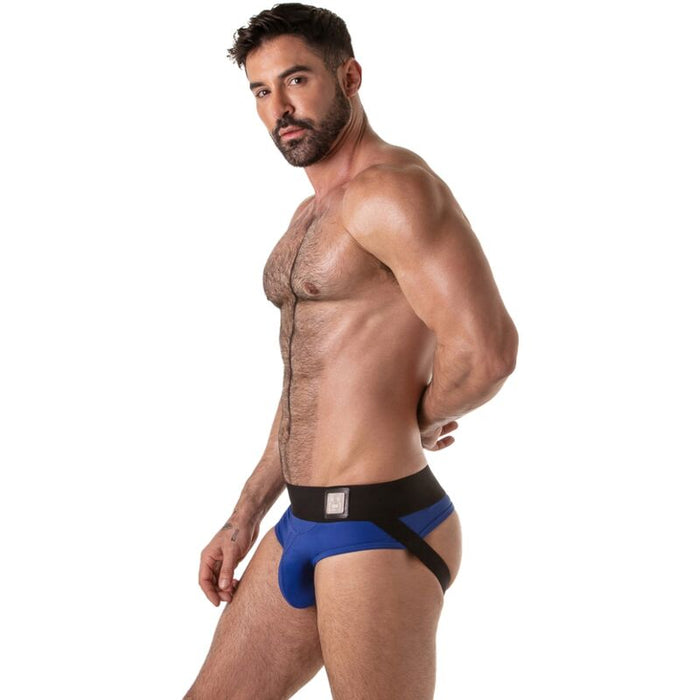 Locker Gear - Wide Waistband Jock Brief Azul L
