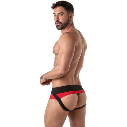Locker Gear - Wide Waistband Jock Brief Rojo M