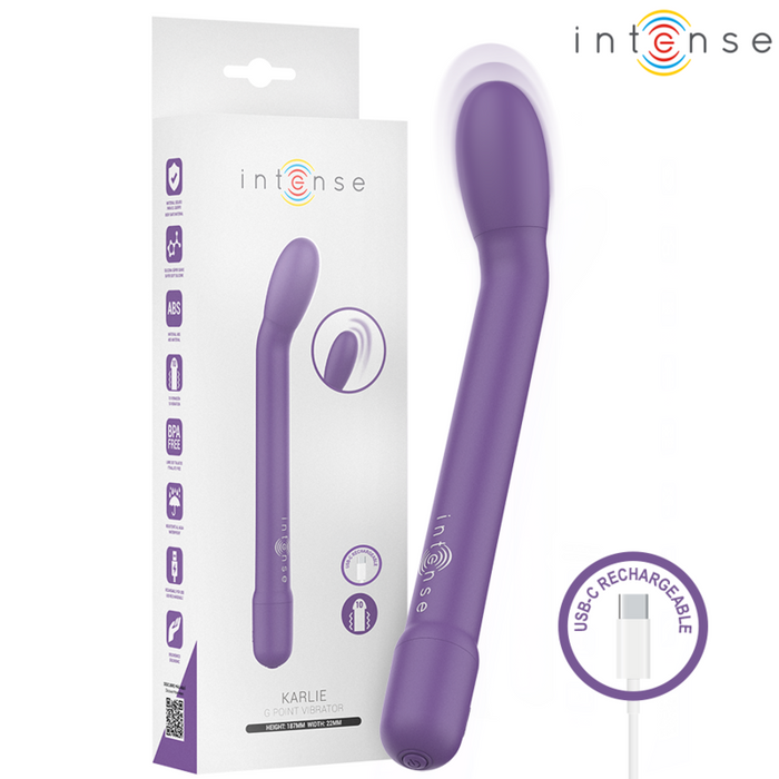 Intense - Karlie Estimulador Punto-g Recargable Morado