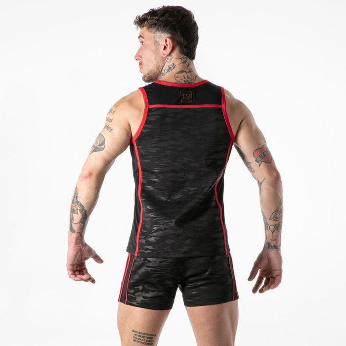 Locker Gear - Full Military Access Tanktop Rojo M
