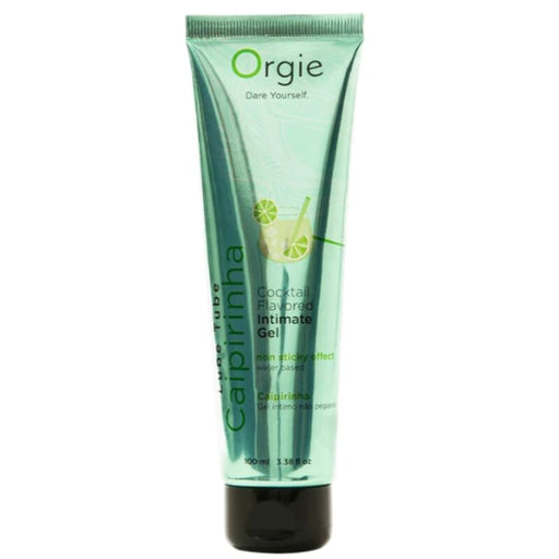 Orgie - Lube Tube Cocktail Caipirinha Gel Íntimo Besable Base Agua 100 Ml