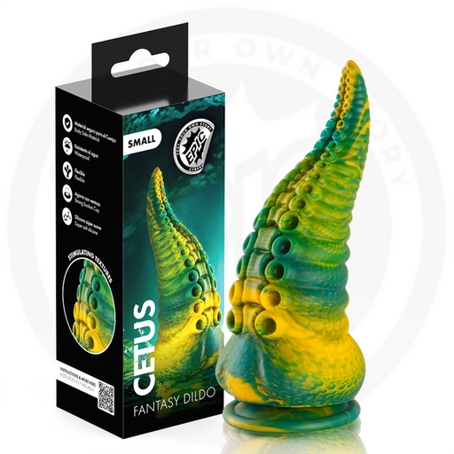 Epic - Cetus Dildo Tentáculo Verde Tamaño Pequeño