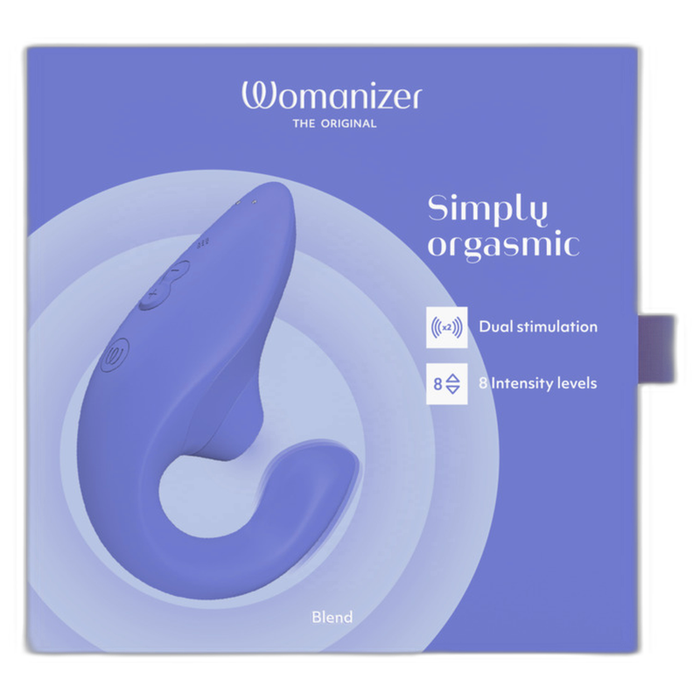 Womanizer - Blend Estimulador Vibrador Rabbit Azul