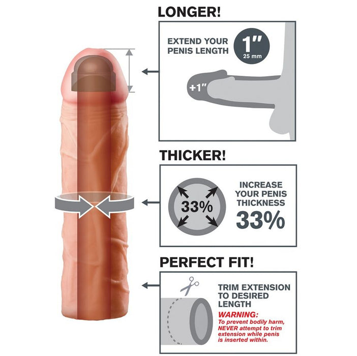 Fantasy X- Tensions - Perfect 1 Extensión Para El Pene