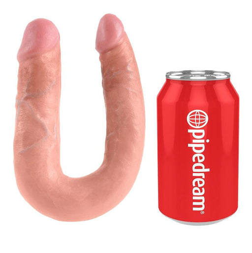 King Cock - Dildo Doble Penetración 13.9 Cm Natural