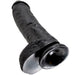 King Cock - Pene Realistico Negro 25.4 Cm