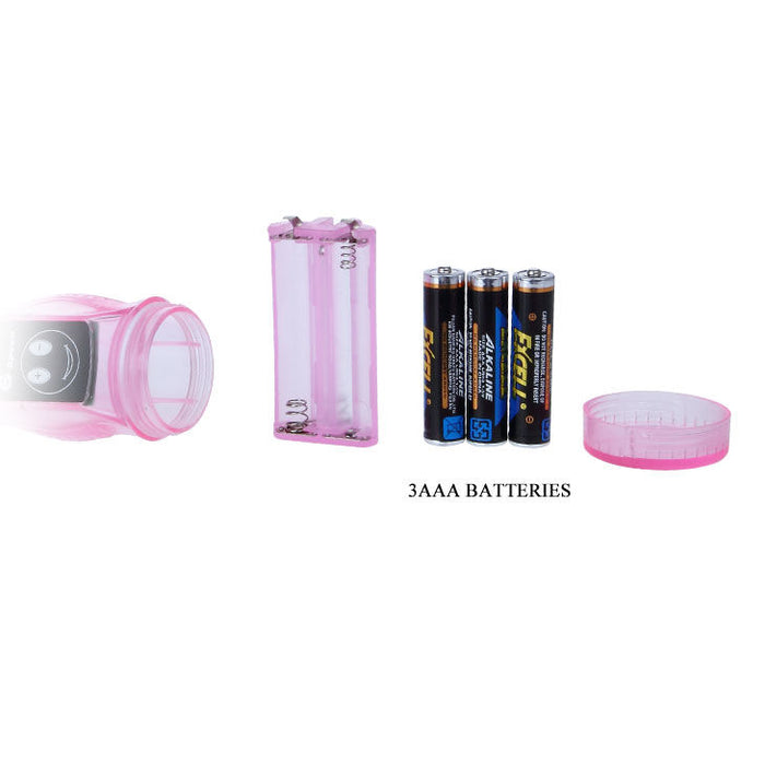 Baile - Vibrador Flexible Con Estimulador Anal