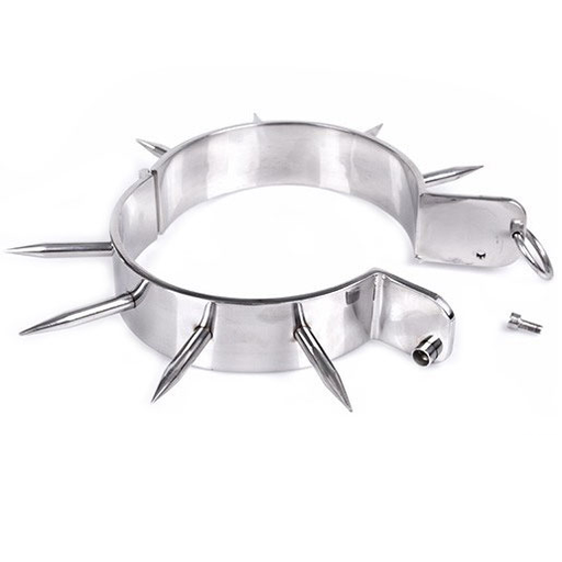 Metal Hard - Collar Esclavo Bdsm Con Puntas